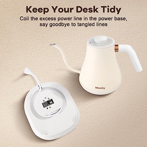 Mecity Electric Gooseneck Kettle 0.8L — Variable Temperature & LCD Display — view 9