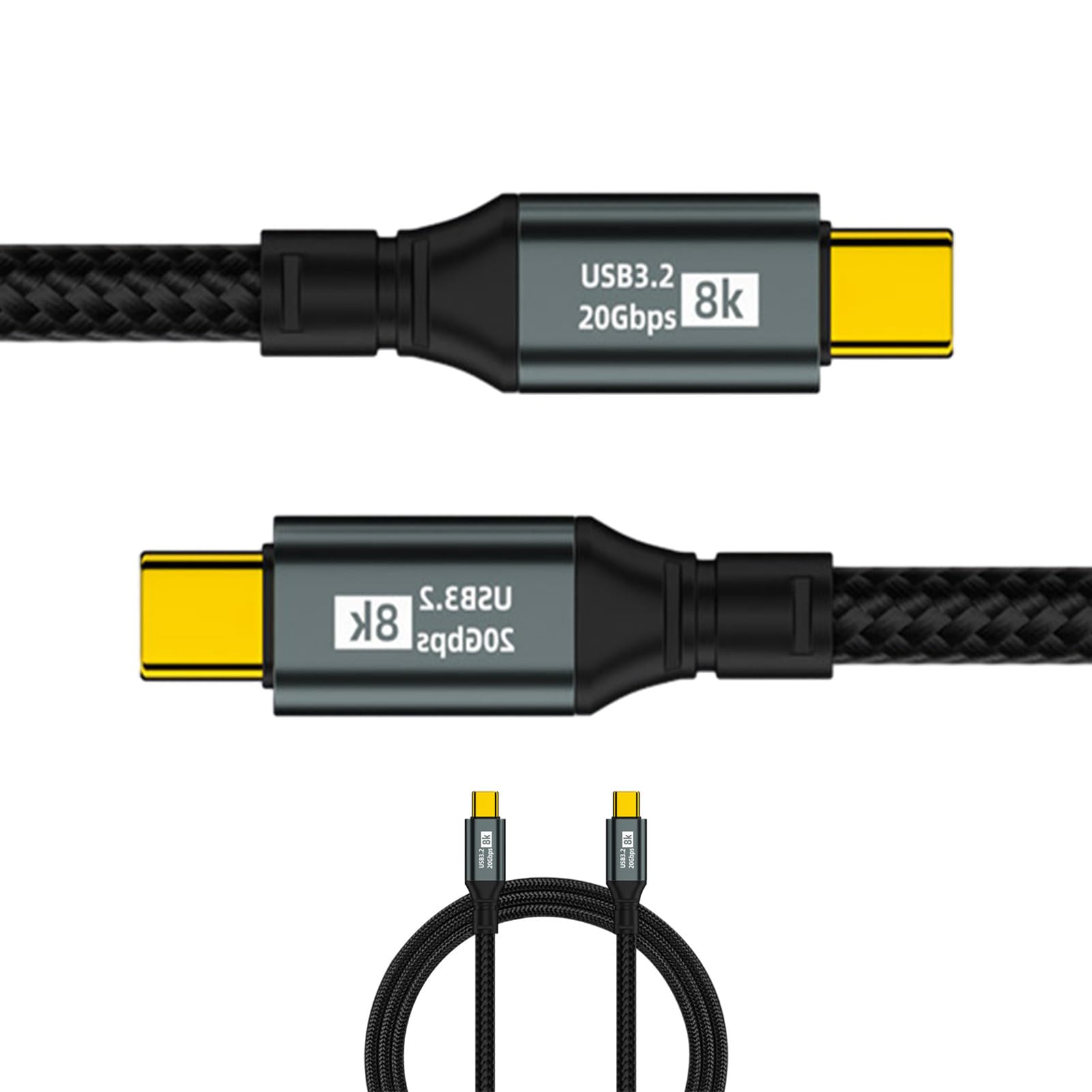 JINGAN Type C Charging Cable | Charger Cable 100W Fast Charging | Phone Charger Cable | Fast Transmission Compatible With/Hua-wei/Sam-sung S22 Ultra Charger | An-droid Cable