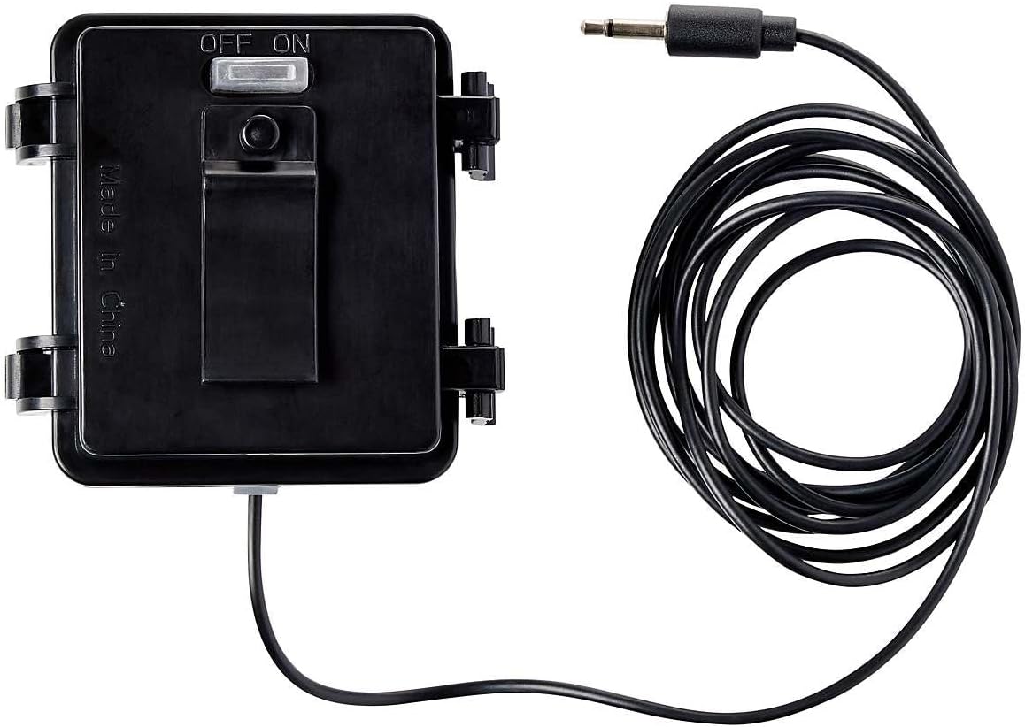 Spirit Halloween Animatronic Prop Timer, Animatronic Accessories, Haunted House Decorations, Programmable Activation Switch, Black