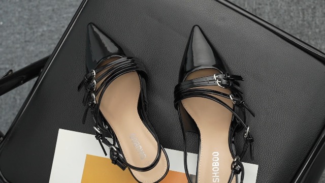靴 Backle-Belted Slingback Pumps 09:14--HOT-PINK-1.jpg