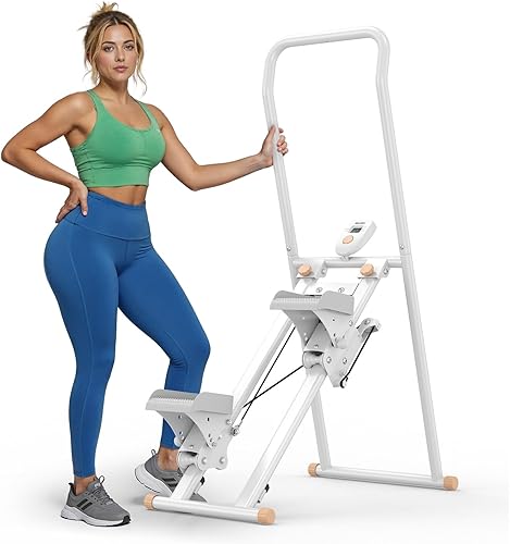 Miniatura 9 de Niceday Steppers for Exercise at Home, Stair Stepper with Handlebar, Stair Climber, Stair Master with 300LBS Loading Capacity