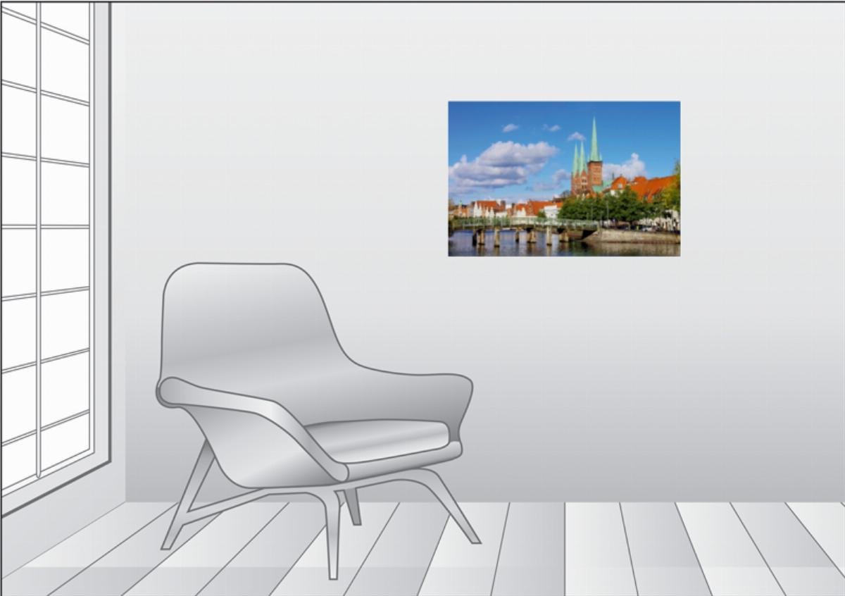 CALVENDO Premium Textil-Leinwand 120 x 80 cm Querformat Premium Textil-Leinwand 120 cm x 80 cm quer Meißen | Wandbild, HD-Bild auf Keilrahmen, Wanddekoration, Kunstdruck von Thomas Polske