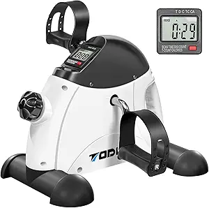 Mini Exercise Bike Pedal Exerciser with Digital Monitor