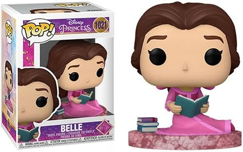 Miniatura 2 de POP Disney: Ultimate Princess - Figura de vinilo de Belle Funko (paquete con funda protectora de caja compatible), multicolor, 3.75 pulgadas