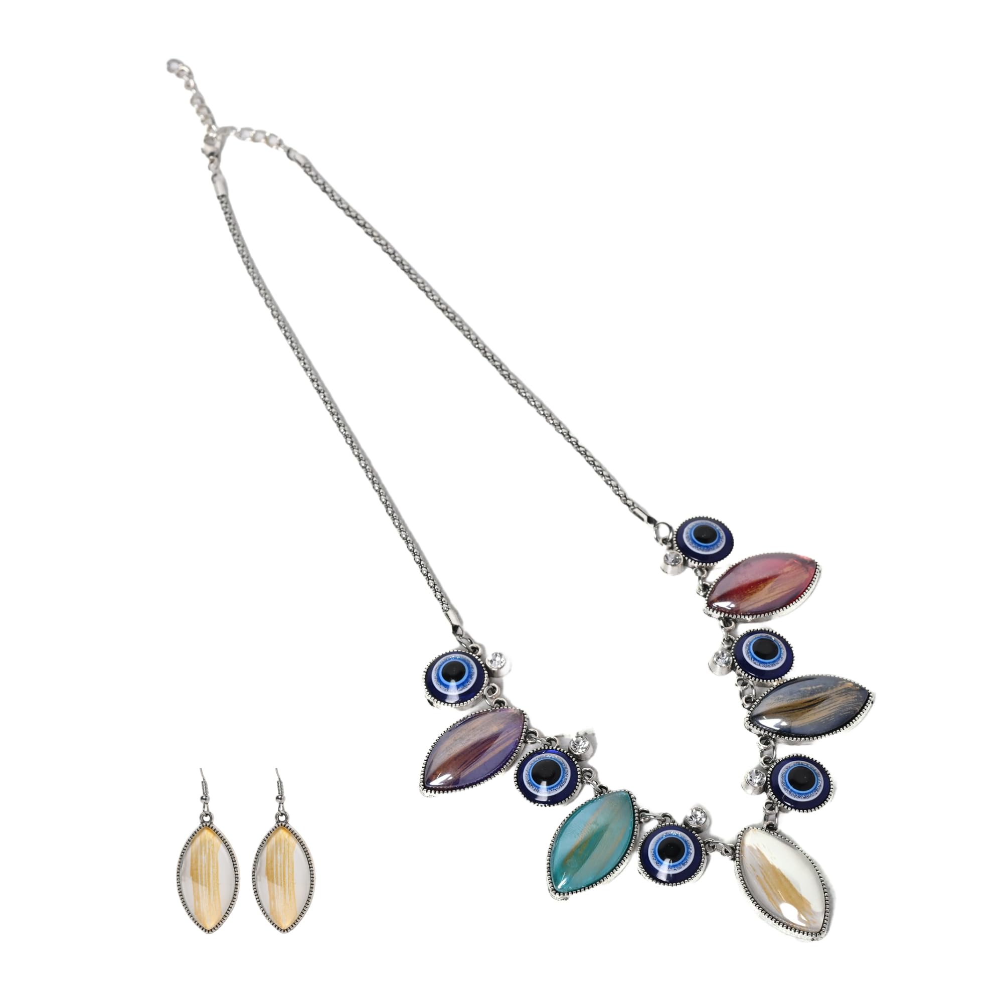 See full amazon price history chart for ZarSaaA™ Evil Eye Jewellery Set For Womens (Multi Color)-JW05 ZarSaaA™ Evil Eye Jewellery Set For Womens (Multi Color)-JW05 (B0CRVWXRYD) Amazon Price History, Amazon Price Tracker
