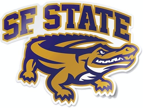 Miniatura 140 de Calcomanía universitaria para automóvil de la NCAA hecha de vinilo prémium resistente a la intemperie (ALMA College A)