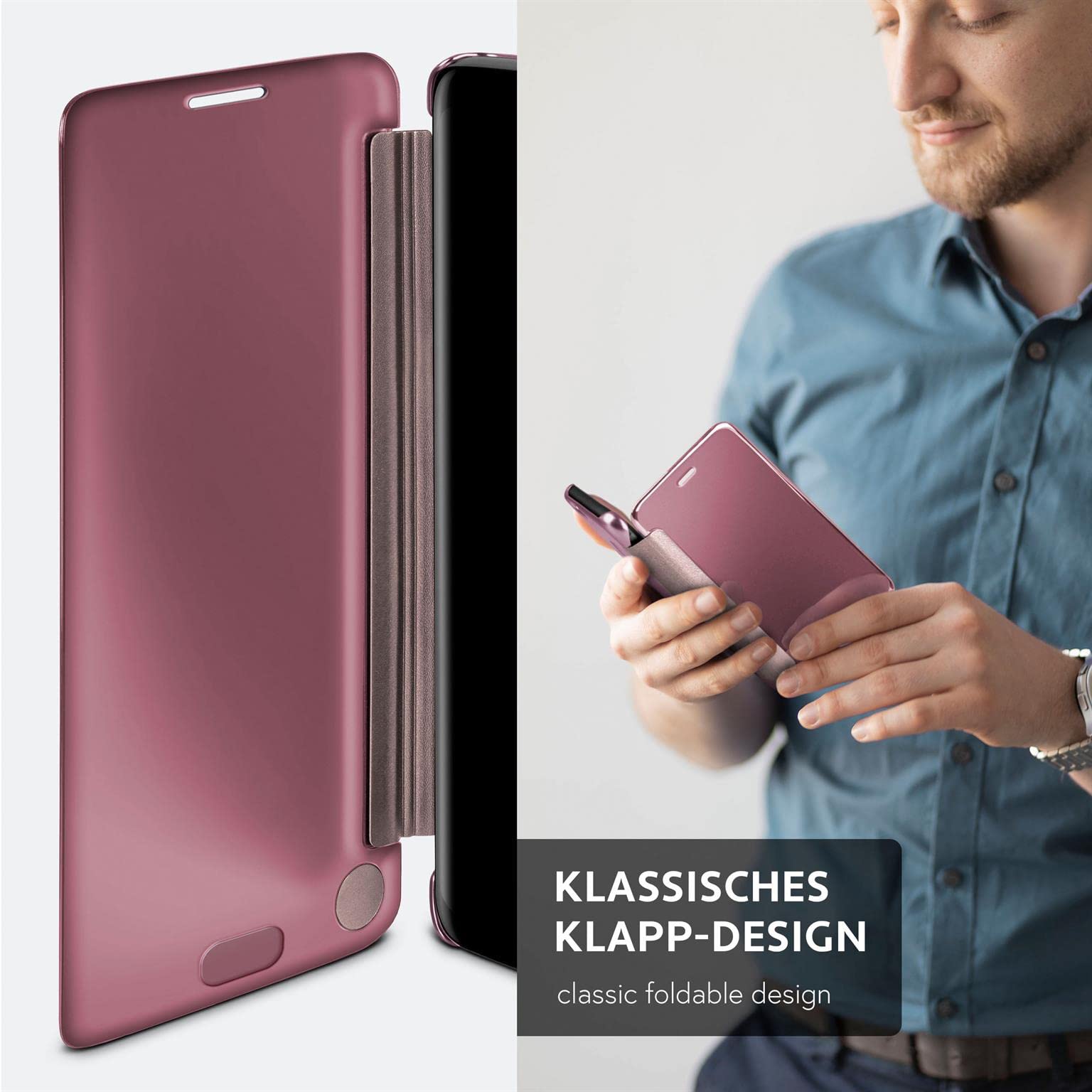 moex® Cover sottile compatibile con iPhone Xr | trasparente a display