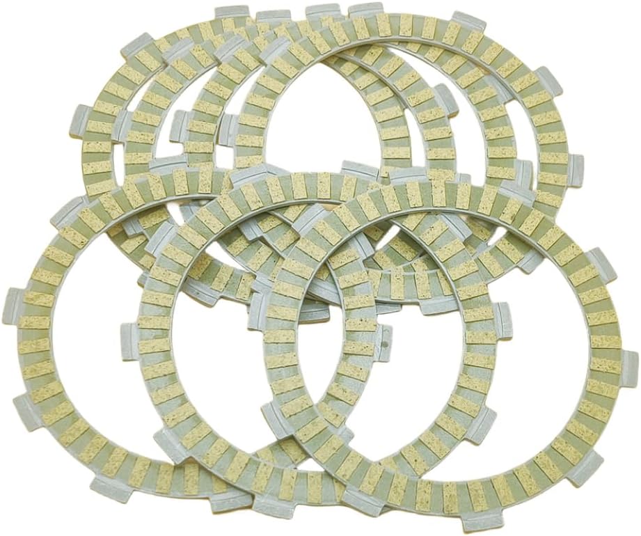 Compatible Replacement Clutch Plate Friction Disc for Atc250r Cbr600f Cbr600f4 Cr125r Trx250r Trx400ex Mt03 YZF R3