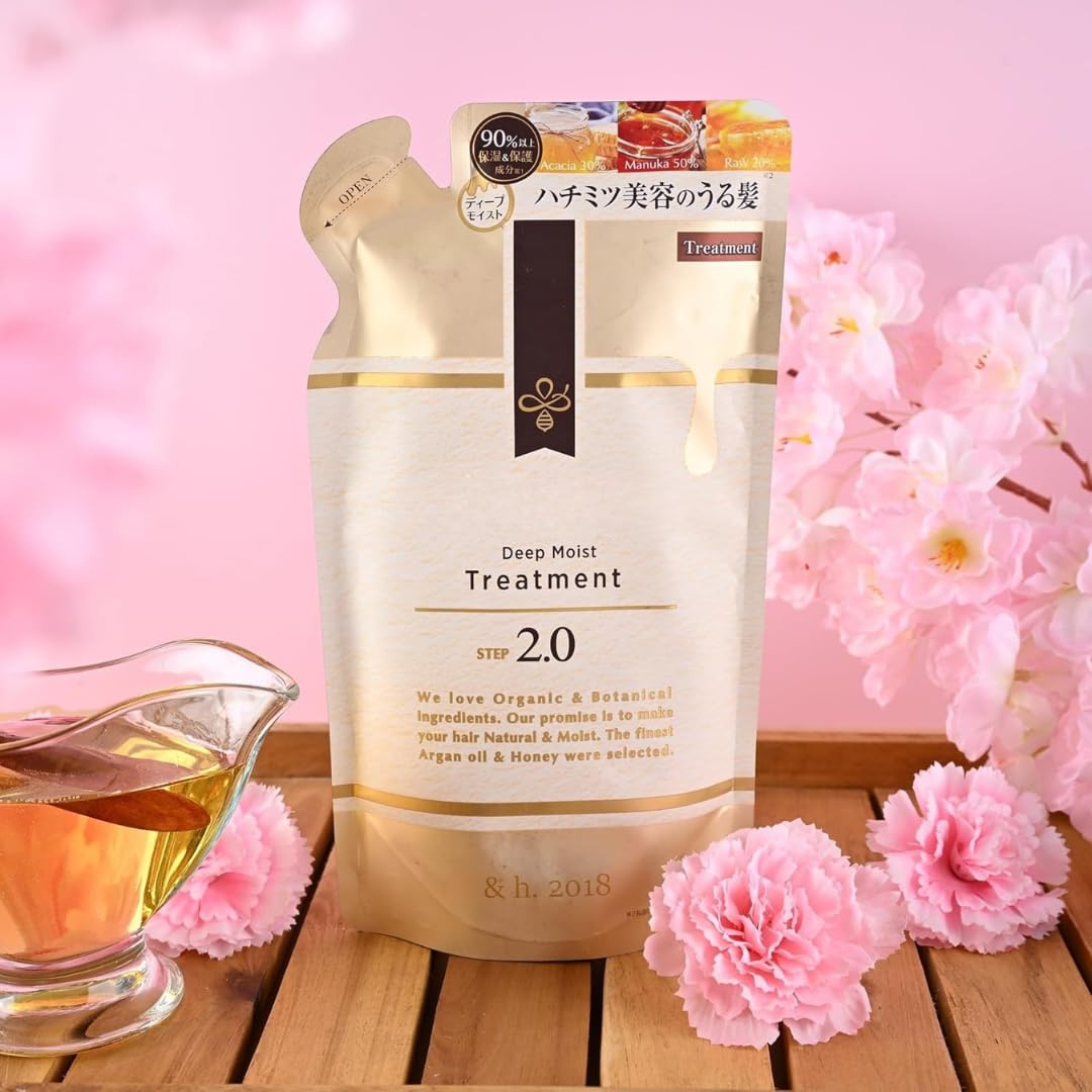 &honey Deep Moist Treatment 2.0 詰替 大容量 Amazon.com: Deep Moist Treat-ment Step 2.0 Refill 350g - Deep