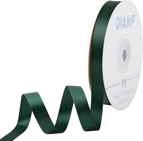 Miniatura 93 de Cinta de satén de doble cara de 3/8 pulgadas rosa para envolver regalos, hacer lazos para el pelo, adorno de silla, cinta para el Día de San