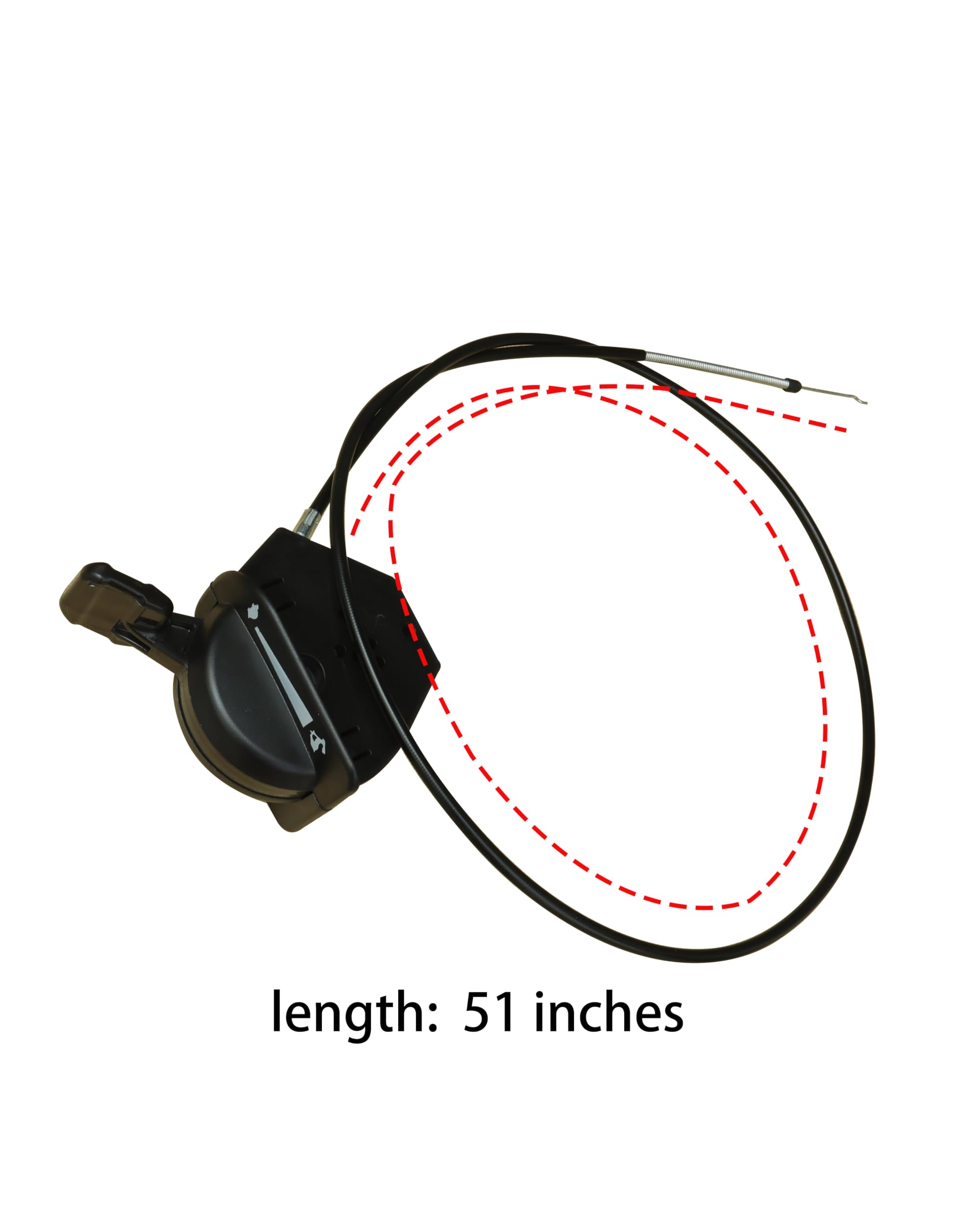 Amazon.com: DABAZUALY 746P06891 Throttle Cable 51.0LG 746-06891