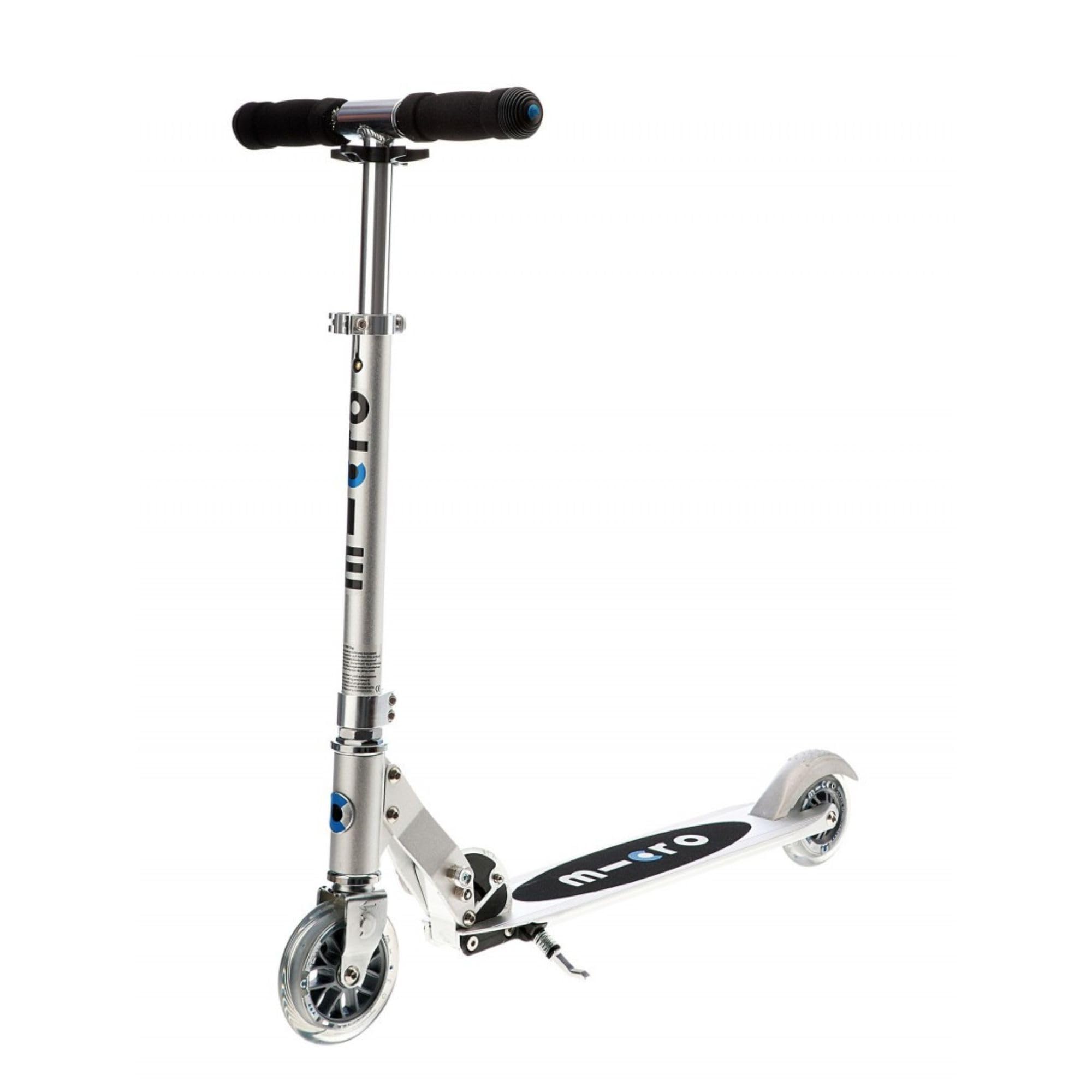 Micro Micro Sprite Trottinette Classique à LED pour Enfant Guidon réglable Roues Lumineuses Béquille Pliable 5 à Adolescents