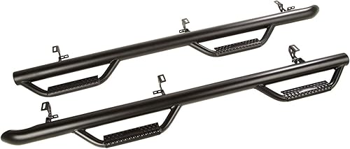 Rugged Ridge Kit de barra Nerf Spartan 11596.04, negro texturizado Jeep Wrangler JLU de 18 corrientes, 4 puertas