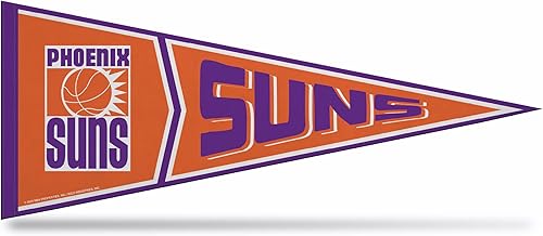 Rico Industries NBA Basketball Retro 12" x 30" Felt Wall Décor Pennant - Great for HomeBed RoomMan Cave Décor