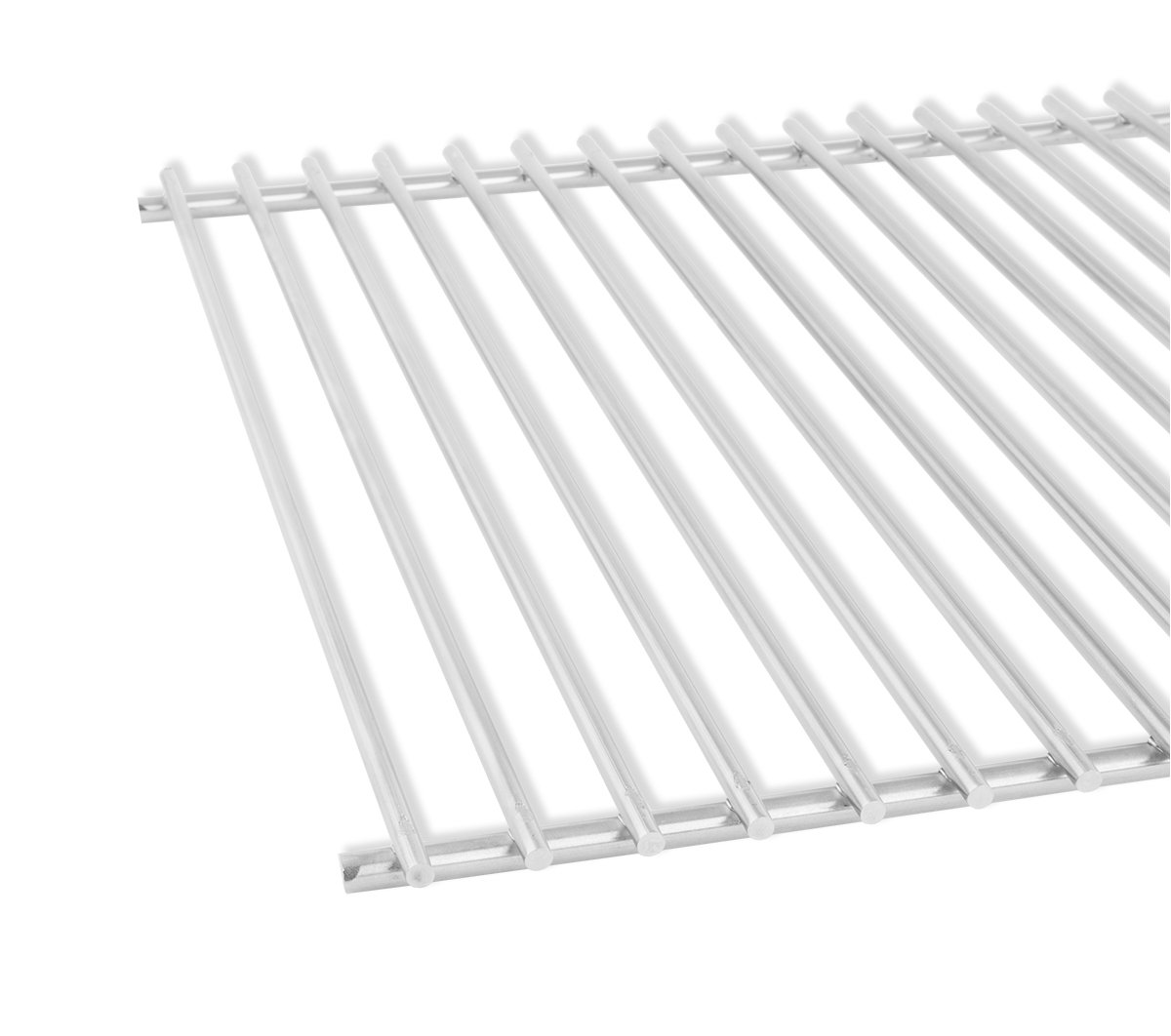 DEOS Griglia in Acciaio Inox Europeo 70x33 cm - Adattabile - Ø 7+5mm - Griglia Barbecue a Carbonella/Camino - Facile Pulizia - BBQ da Balcone - Ideale per Grigliate e Forni