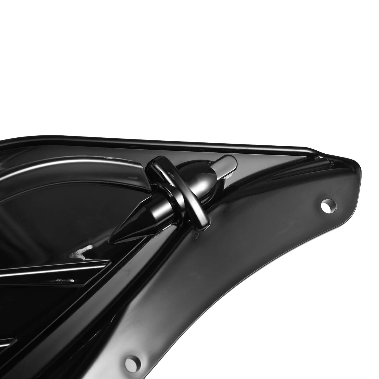 Déflecteur d'air en plastique ABS pour Harley Touring 96-13 Noir