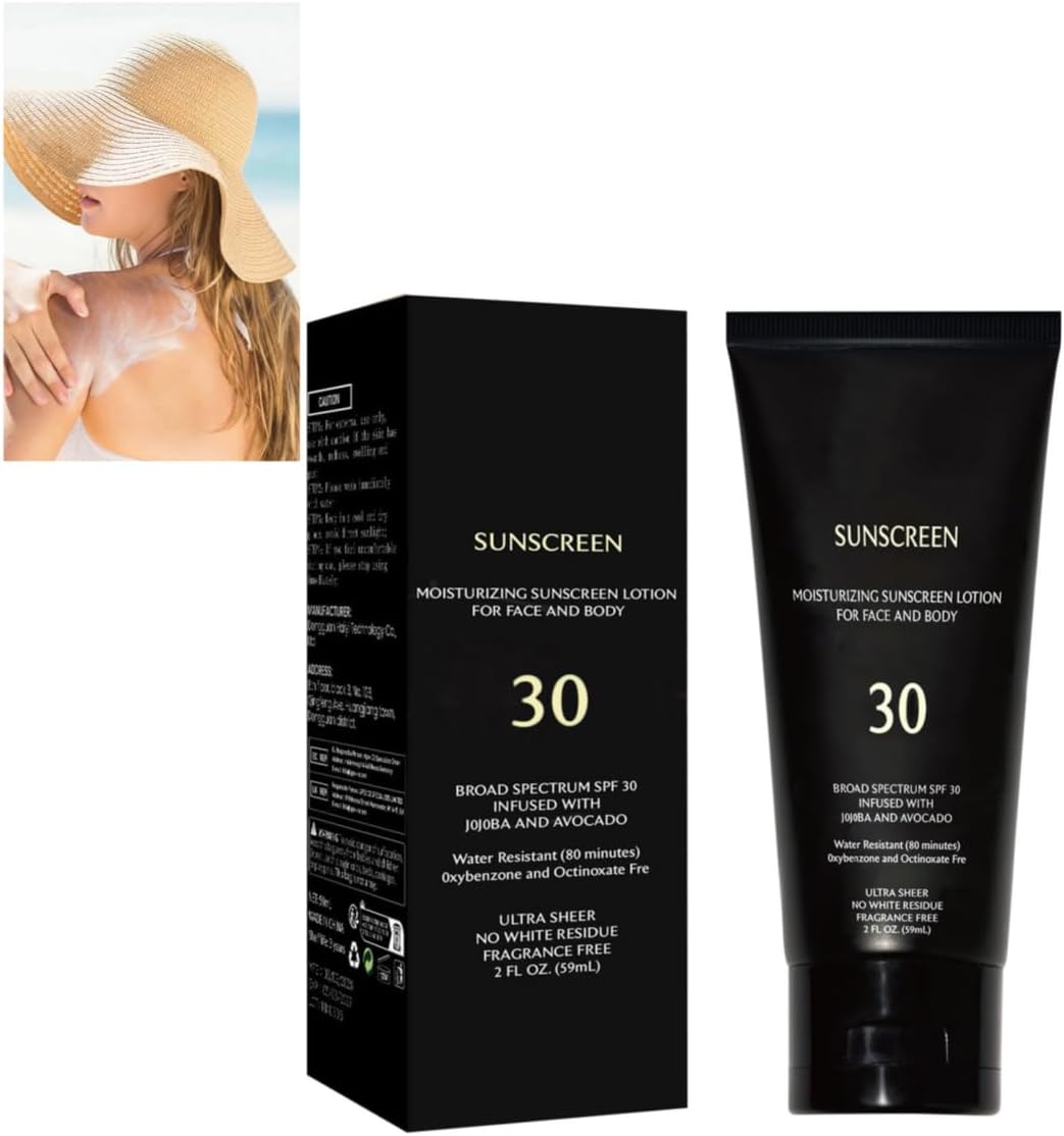 Generic Black Girl Sunscreen,Moisturizing Sunscreen Lotion SPF 30,No ...
