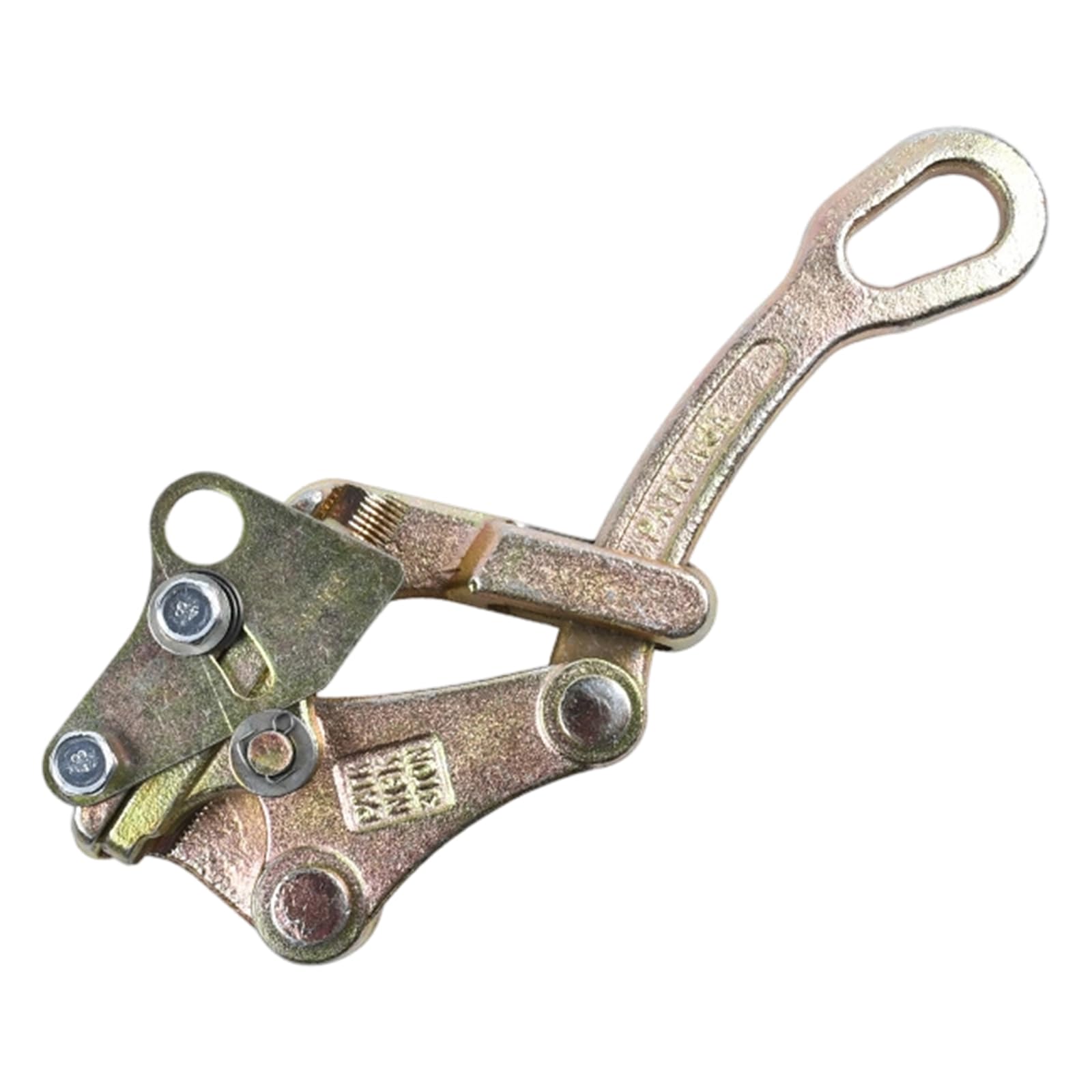 Grip Power Lines Tightener with Accuracy Teeth for Secure Wire Rope Clamping in Electrical & Telecoms Applications Permanent Mild Steel Hold