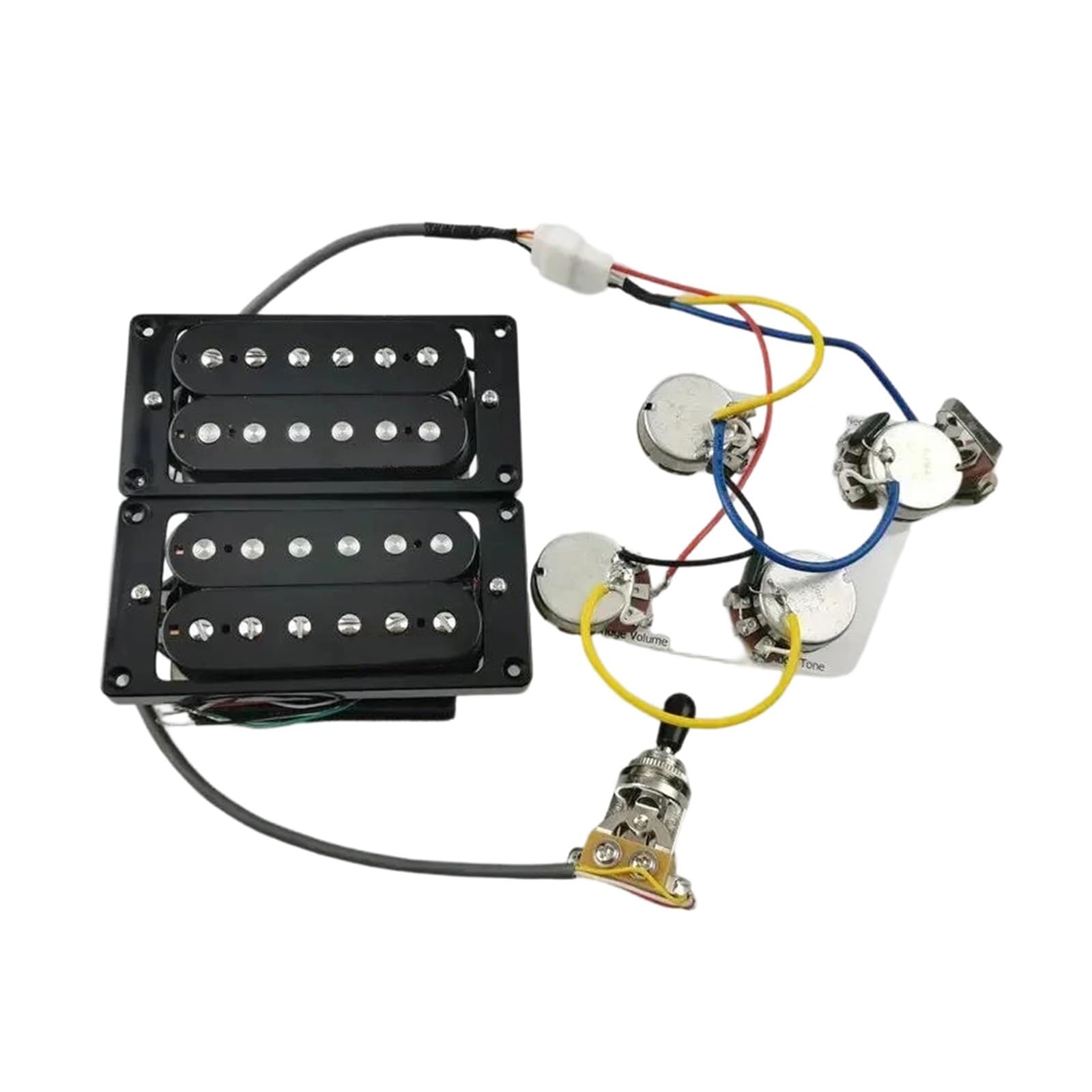 Pickup Per Chitarra 4C Con Cablaggio Ainico5 Humbucker Tracolla standard per chitarra(3/4)