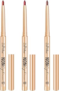 3 paquetes de lápices delineadores de labios,...