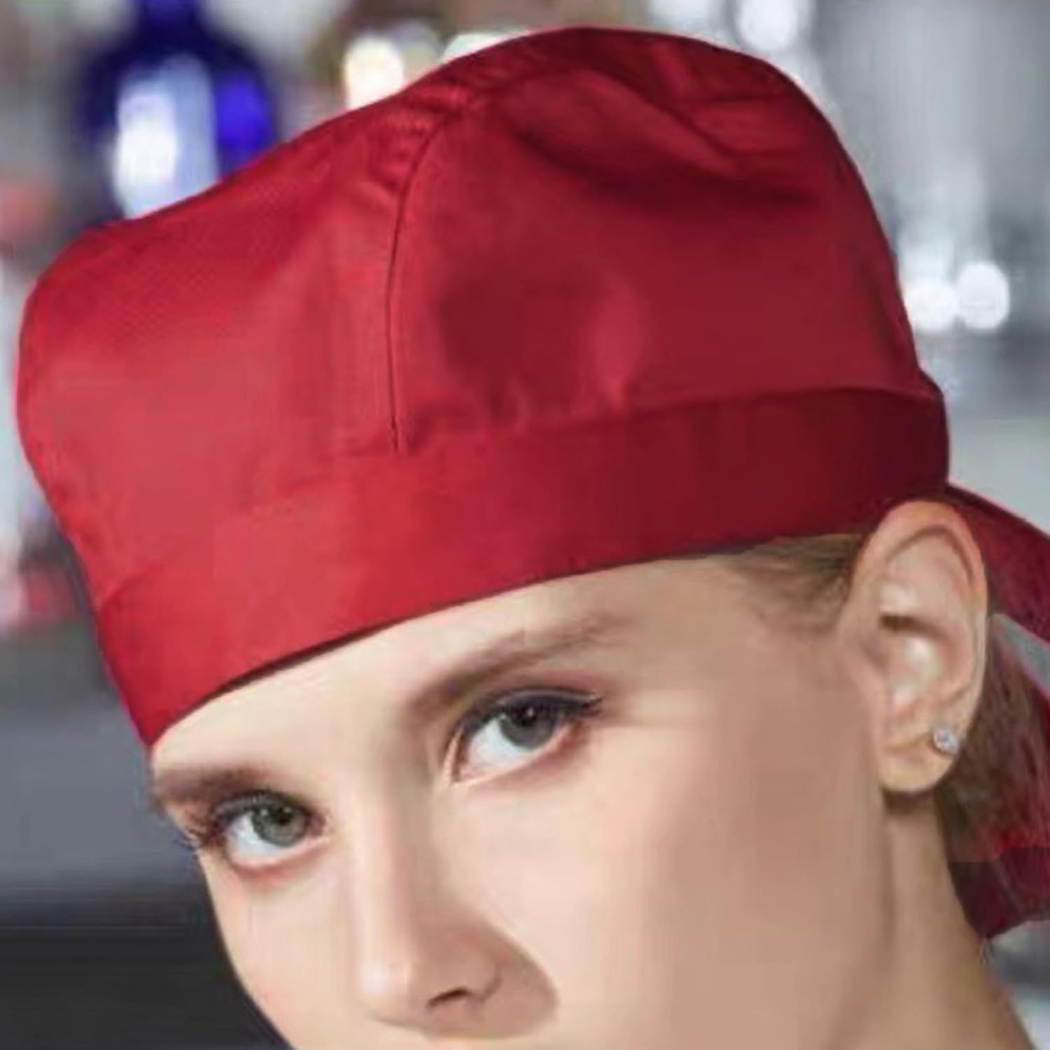 Fast Food Kitchen Chefs Hat Men ' s Women ' s Work Hat Cooking for Kitchens and Food Event Comfortable Kitchen