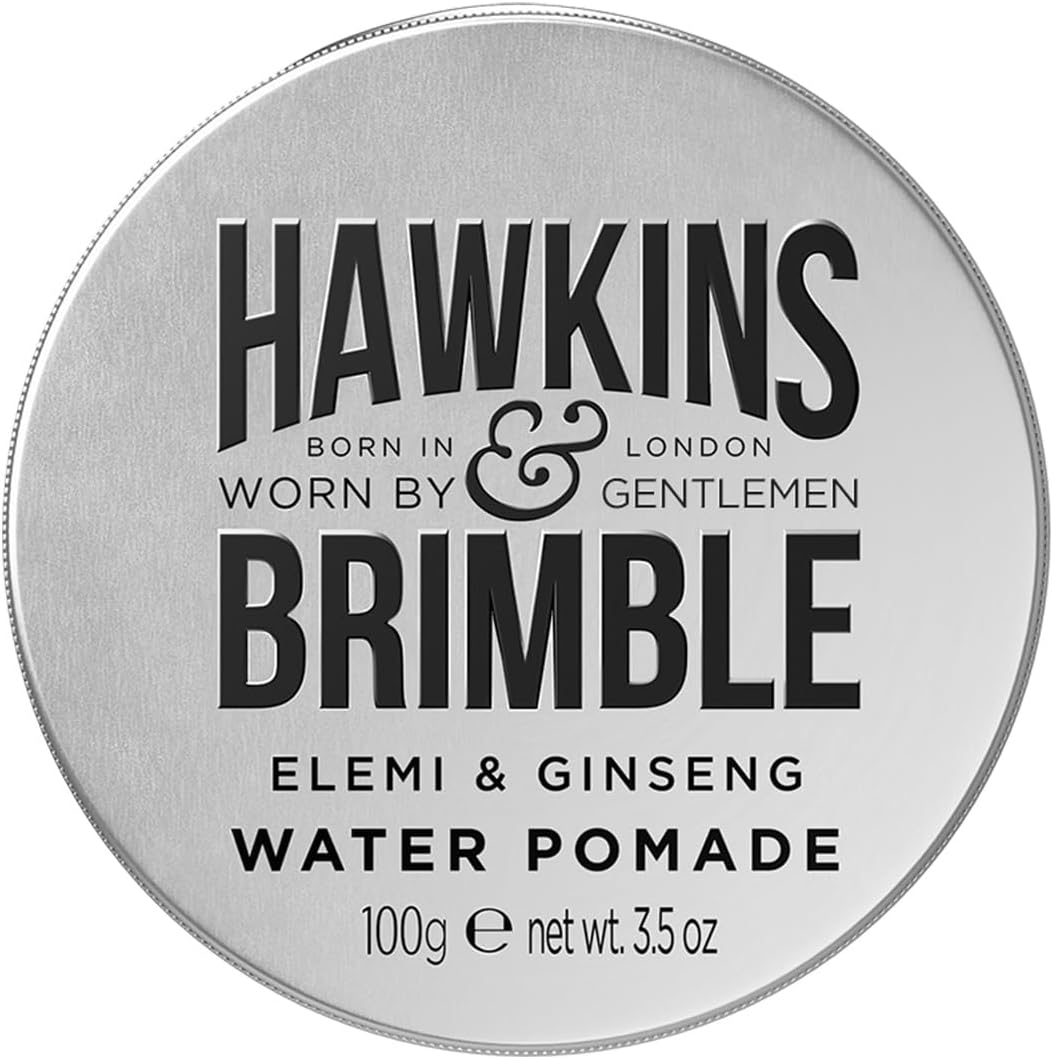 Hawkins & Brimble Gentleman’s Water Pomade, Stylish Mens Pomade, Holds Hair Firm All Day with Men’s Hair Pomade, Daily Ritual Hair Pomade for Men
