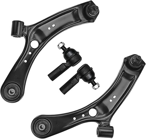 Miniatura 57 de Detroit Axle - Kit de suspensión frontal de 4 piezas para Chevrolet Aveo5 Aveo Pontiac G3 Wave Wave5 Suzuki Swift+, 2 brazos de control inferiores,