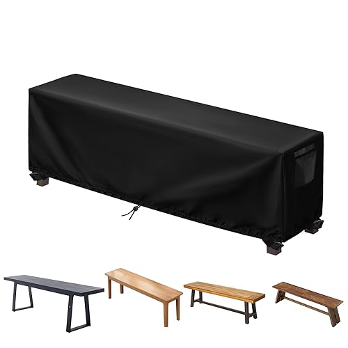 Outdoor Bench Covers, Waterproof Patio Sofa Cover Heavy Duty Outdoor