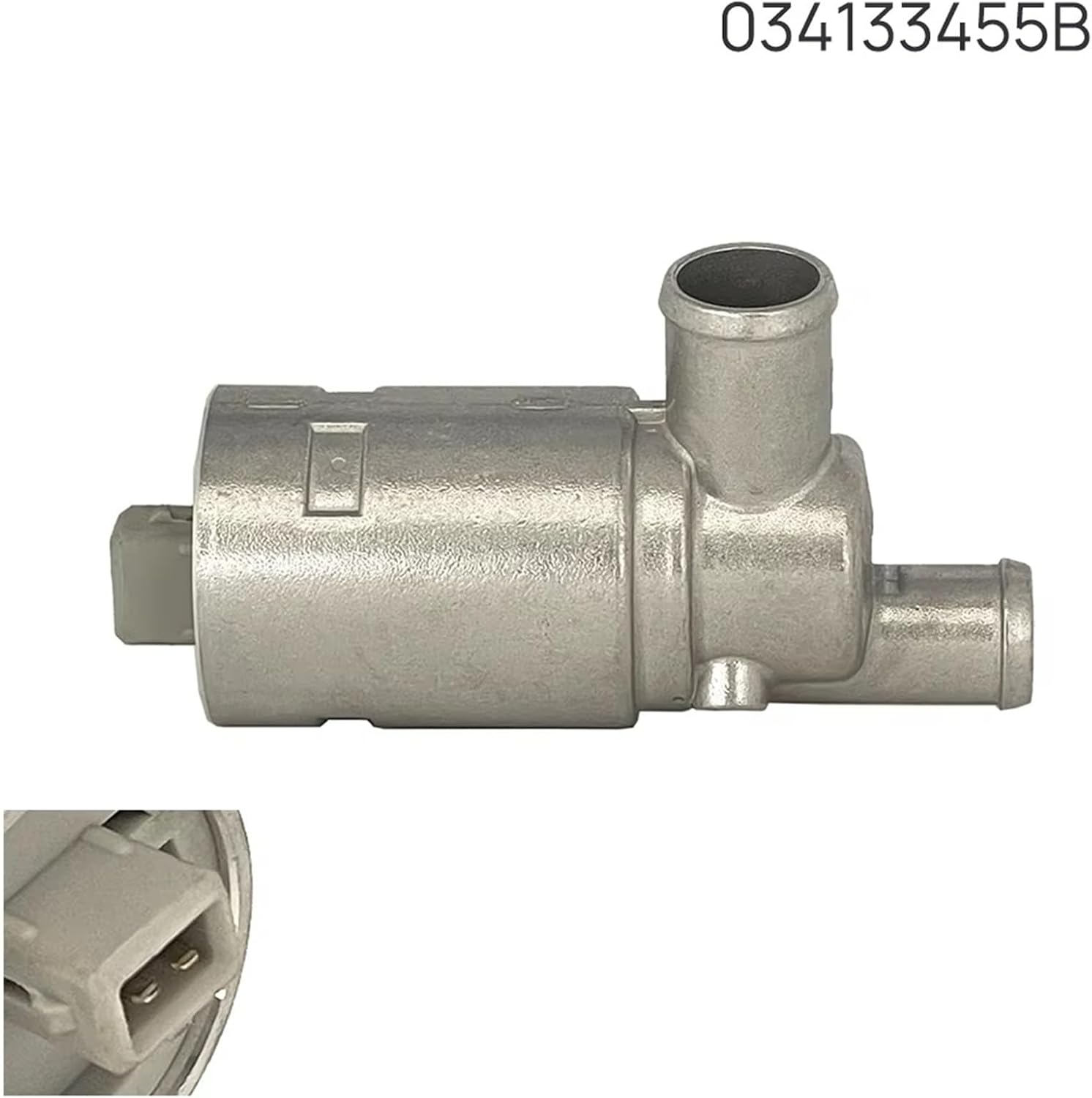 IAC Valves Compatible with VW for Golf for Passat for Vento 034133455B IDLE AIR Control Valve 2 Pin