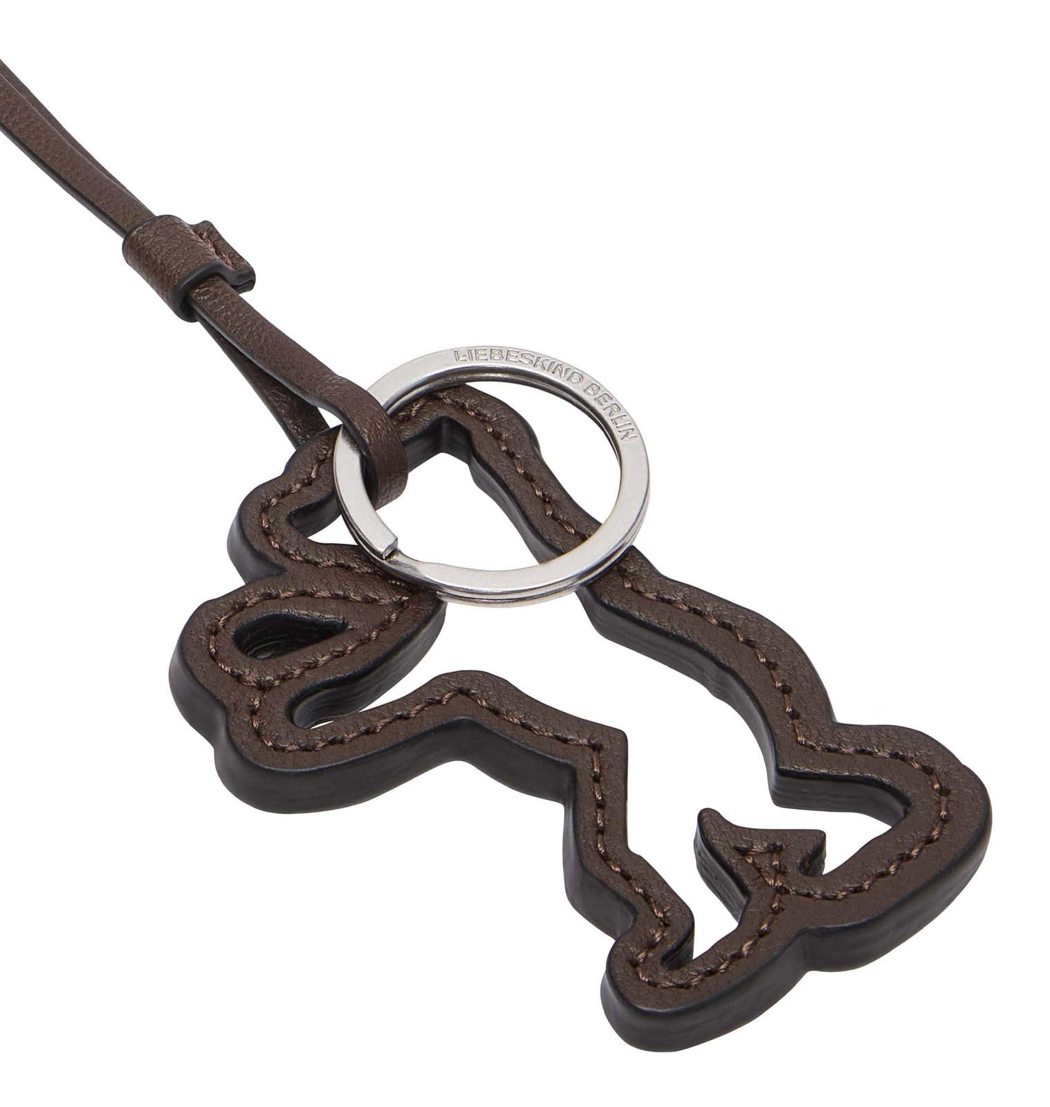 LIEBESKIND Damen Keyring One Size Small Accessoires Vintage Goat Keyring (1er Pack)
