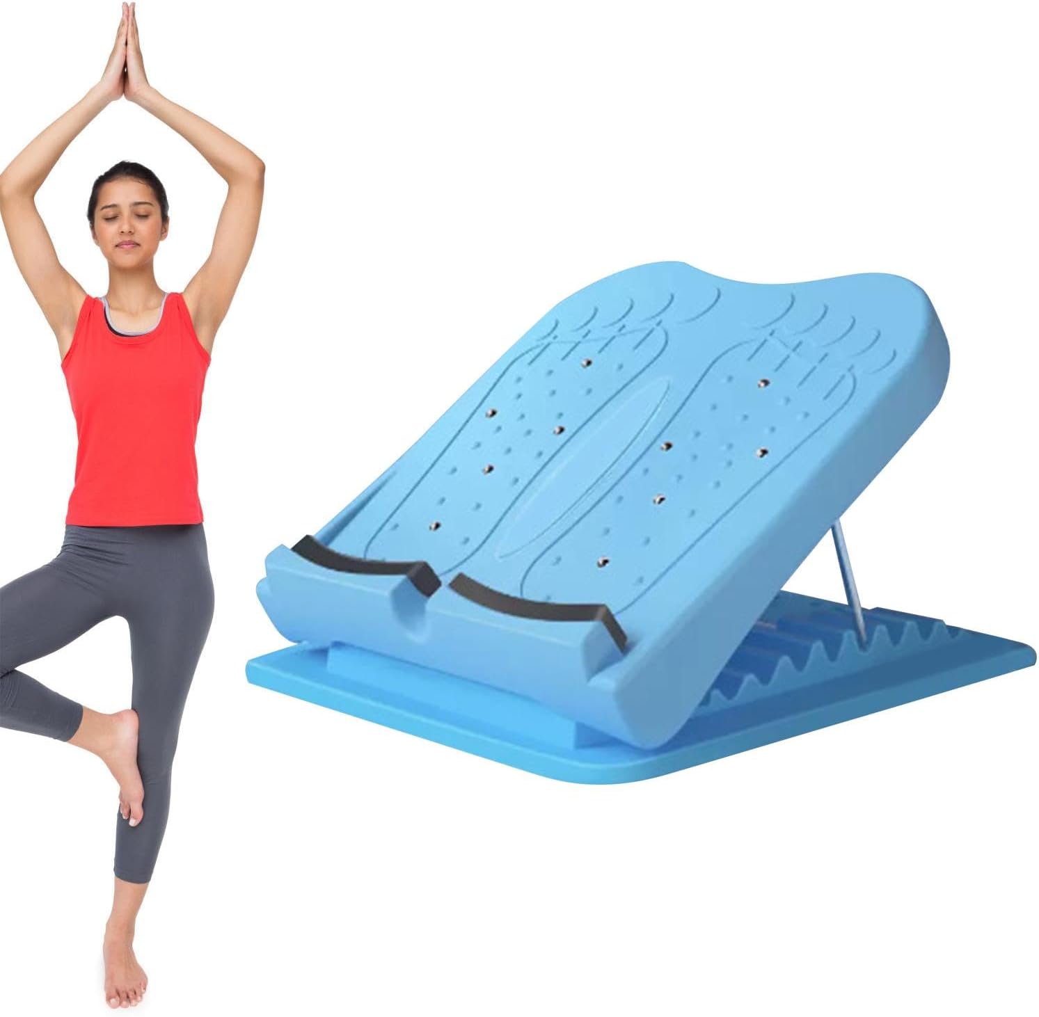 Slant Board, Fitness Incline Calf Stretch Wedge, Professional Pilates Equipment, Ideal for Exercise, Squats, Physical Training, Stretching and Strengthening Workouts, 11.02×9.06 in Slant Board, Fitness Incline Calf Stretch Wedge, Professional Pilates Equipment, Ideal for Exercise, Squats, Physical Training, Stretching and Strengthening Workouts, 11.02×9.06 in