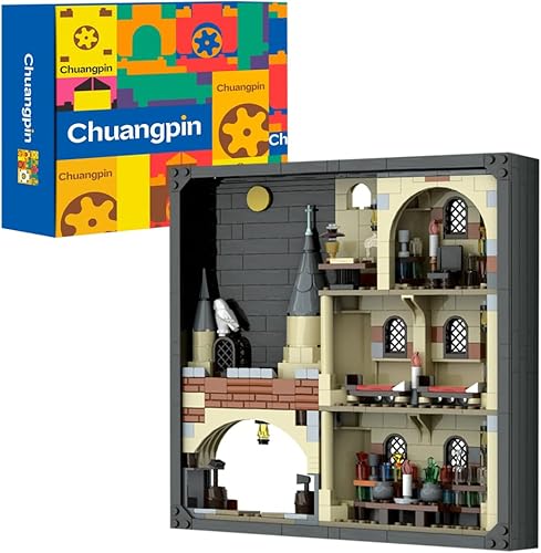 Castle House Kit de construcción compatible con Lego Set para niños de 8 a 14 años en adelante, para regalo de Adutls, estuche de exhibición de