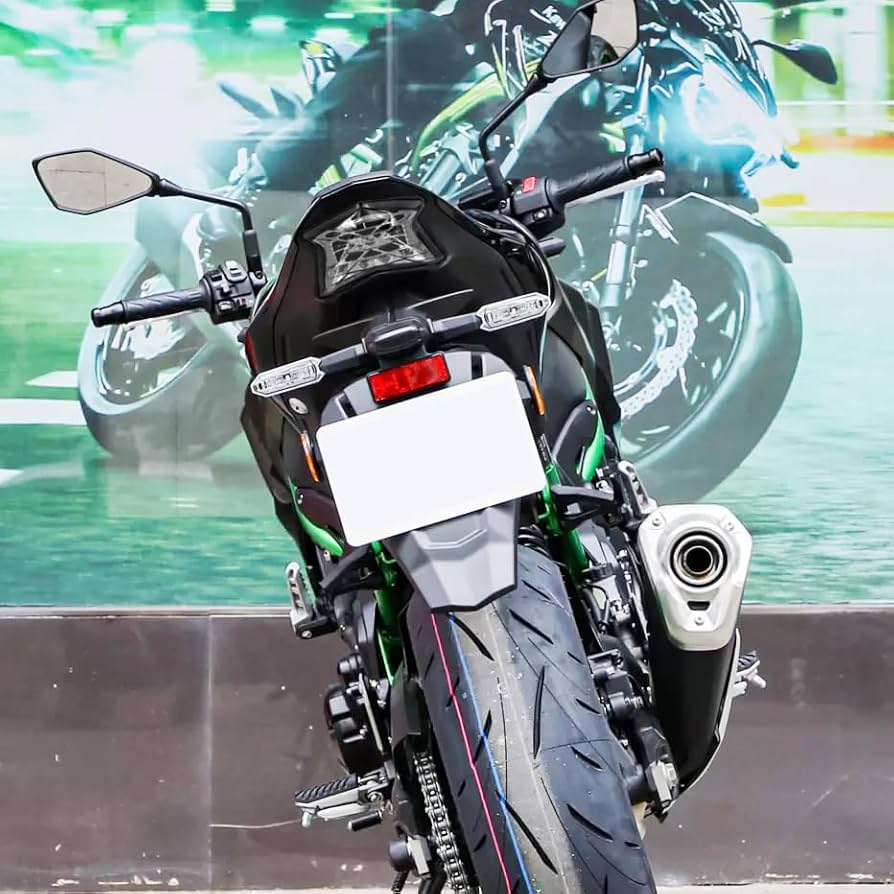 Amazon | HDBUBALUS オートバイ テールライト LED ウィンカー