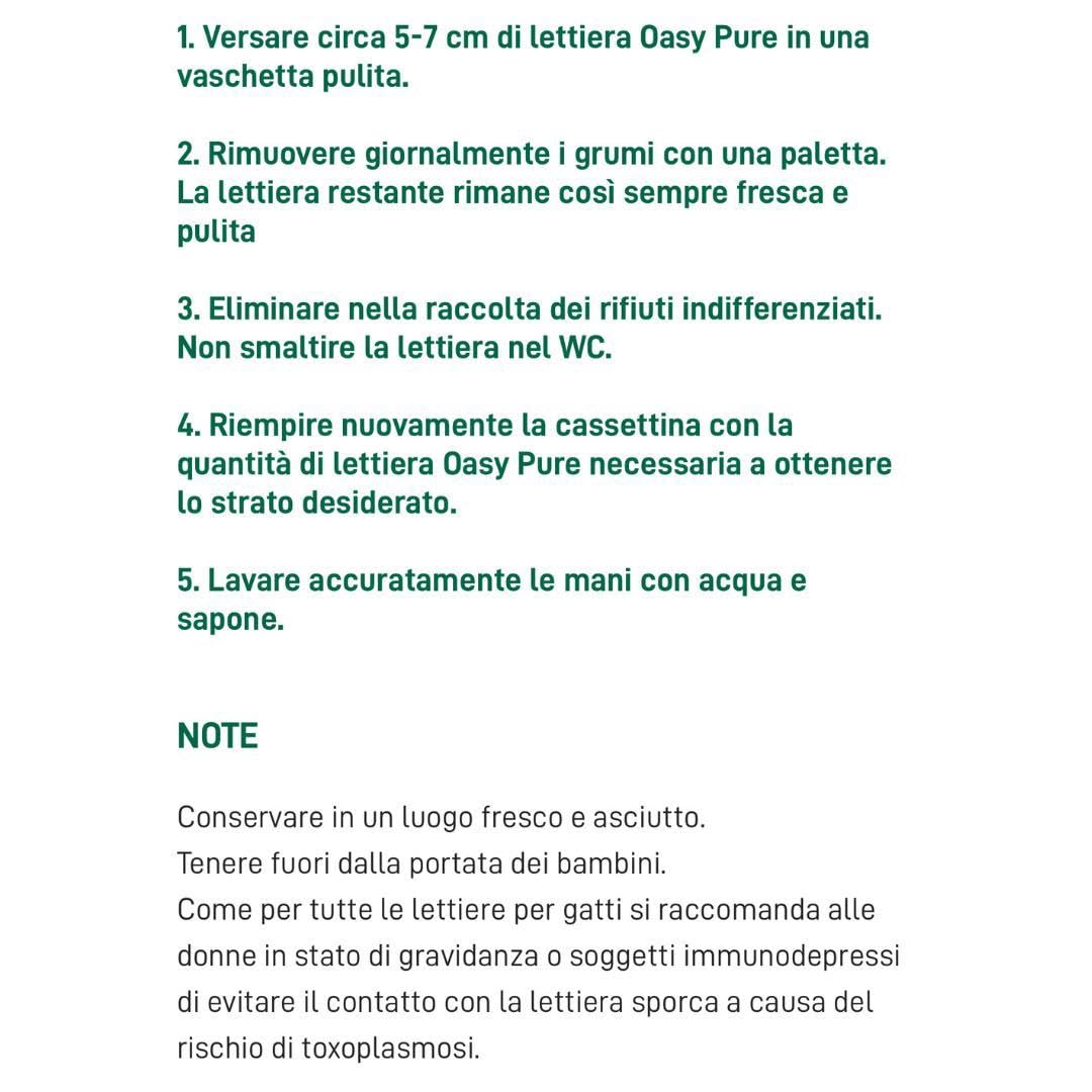 Arena para gatos Oasy Clean Paws, ideal para gatos y gatos de pelo largo, perfumada | 1 paquete de 10 litros
