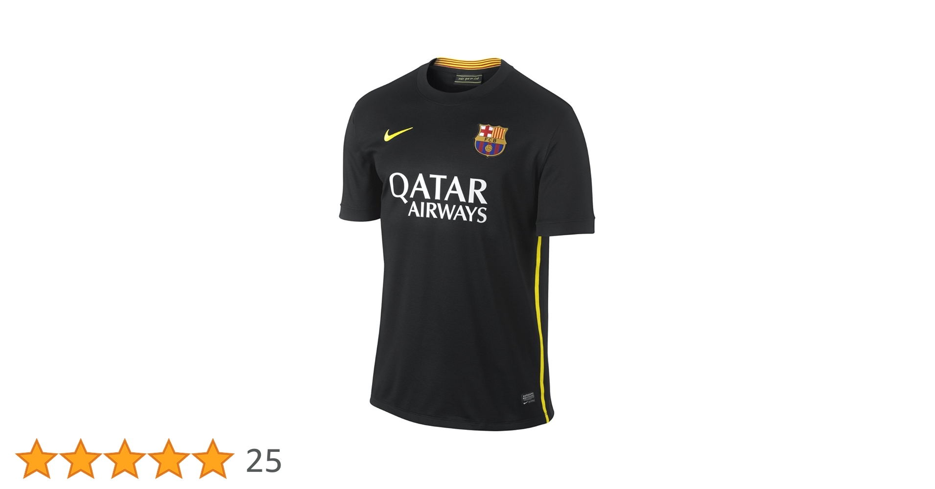 Nike Men's FC Barcelona Short Sleeve Third Jersey 2013/2014