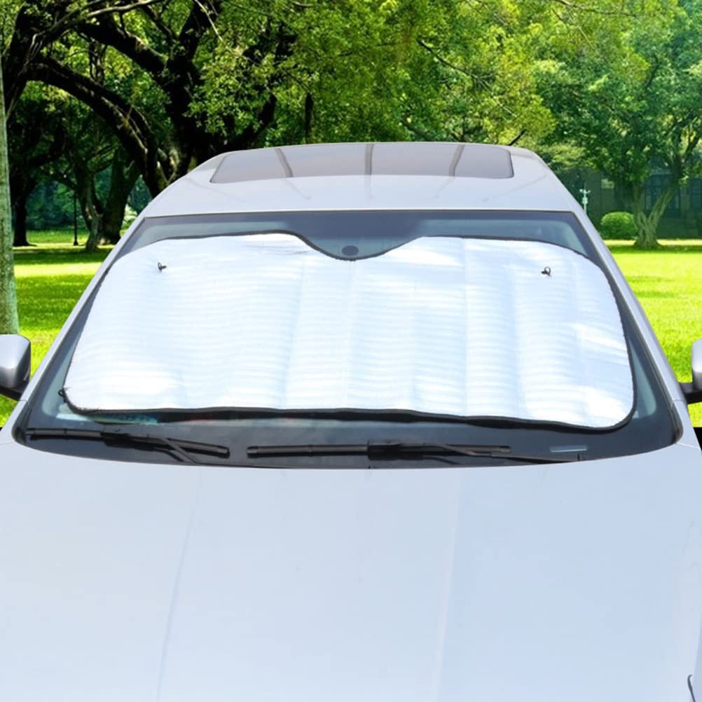 FUNFOB Parasole per Auto Parasole Automatico Visiera Riflettente per Il Calore Parasole per Auto Parabrezza Pieghevole Parasole per Auto Parasole Parabrezza Anteriore
