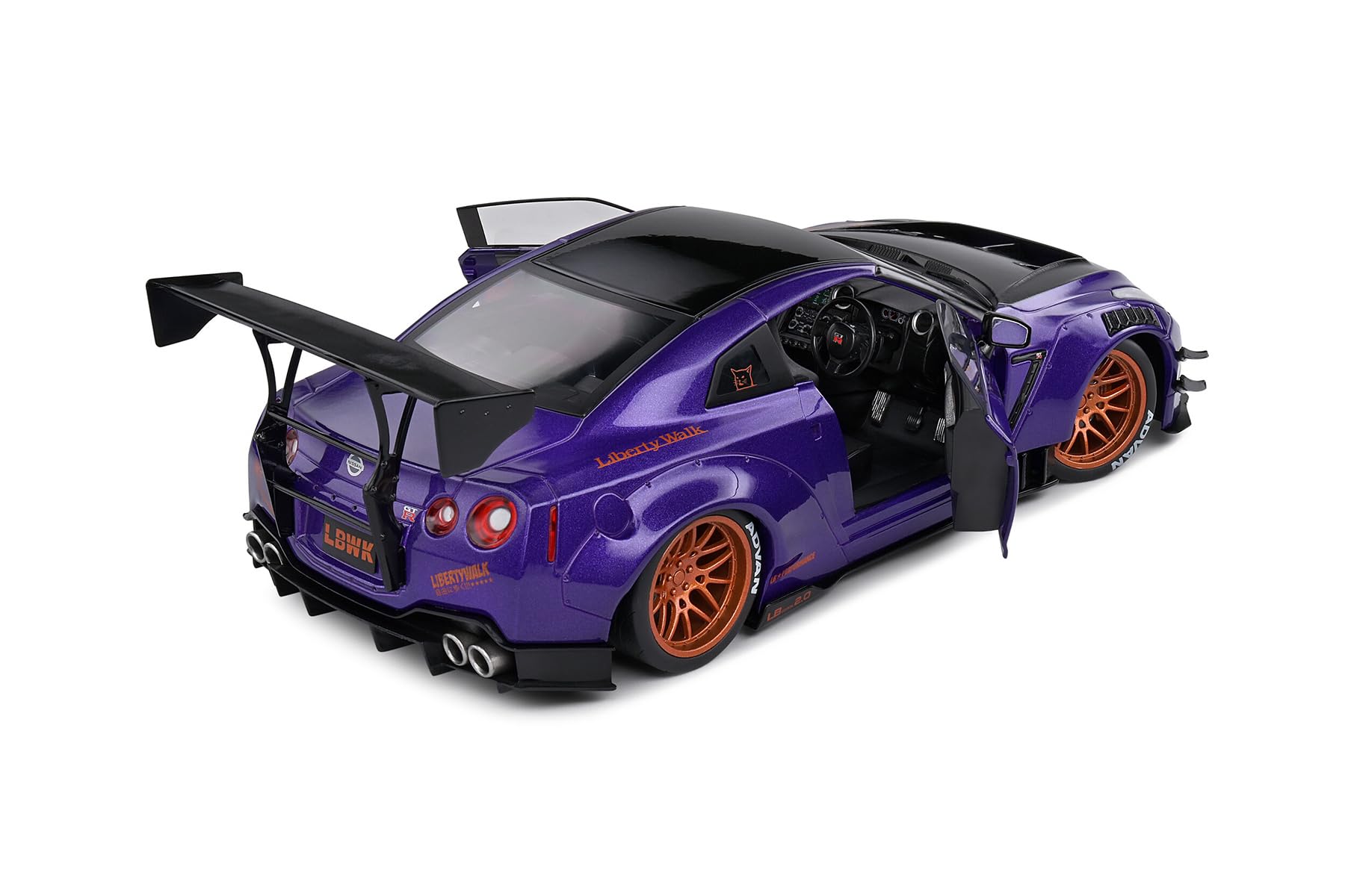 Amazon.com: 2022 GT-R (R25) w/Liberty Walk 2.0 - Purplezilla