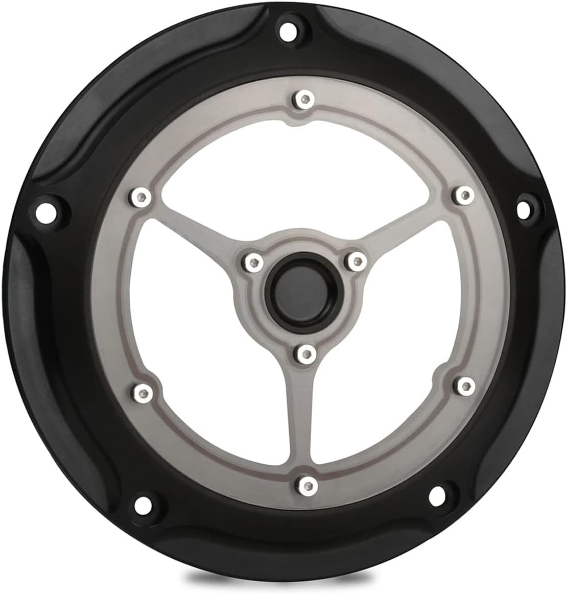 Black Clarity Derby Cover For Harley Davidson Street Glide Ultra Flhtcutg Road Glide parts King Fltrx Fltru Cvo Limited Flhtkse 2016-up