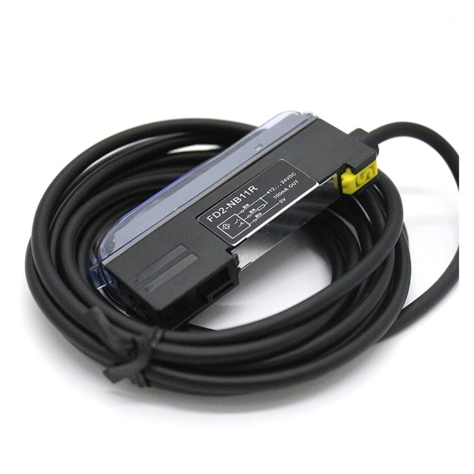 Capteur de débit de produit à fibre optique FD2-PB12R avec écran digital intégré