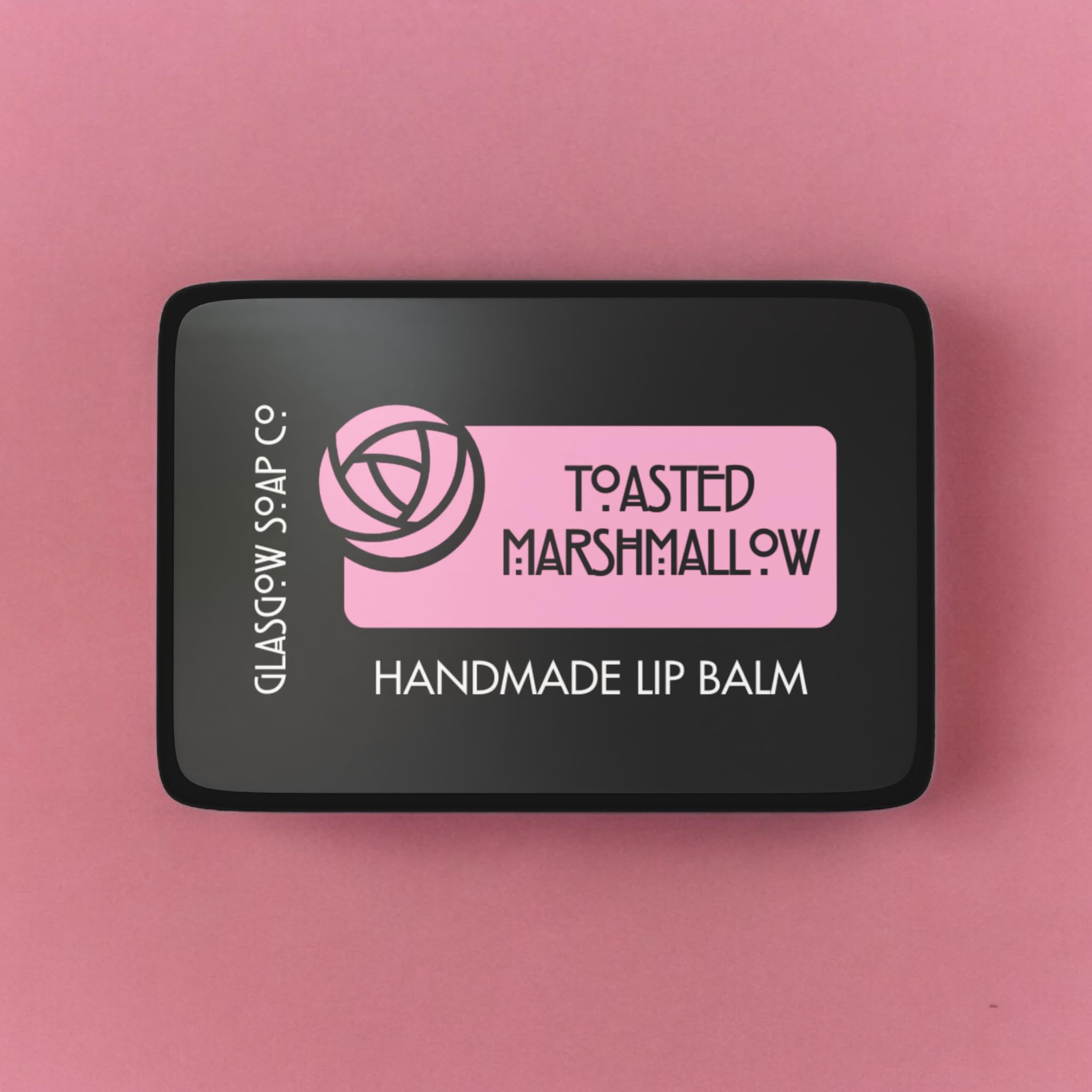 Toasted Marshmallow Lip Balm Made with Coconut Oil, Shea Butter and Beeswax - 15g, Mint - Image 2