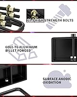 Vista 6 de FLYCLE Bloques de elevación trasera de 7,6 cm (3 pulgadas) compatibles con Chevy Silverado 1500 Sierra 1500, kit de nivelación trasera de 7,6 cm