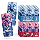 8th Wonder Sparkling Superfood Oolong Tea + Sparkling Superfood Rooibos Tea - Pack of 24