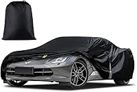 Vista 10 de Funda impermeable para coche para Jeep Wrangler de 2 puertas 1987-2025 JK JL CJ YJ TJ, protección contra sol, lluvia, nieve y granizo al aire libre