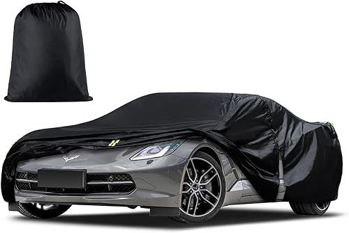 Miniatura 22 de Migaven - Funda de automóvil impermeable para todo tipo de clima, funda exterior completa para automóviles, protección contra la lluvia, sol