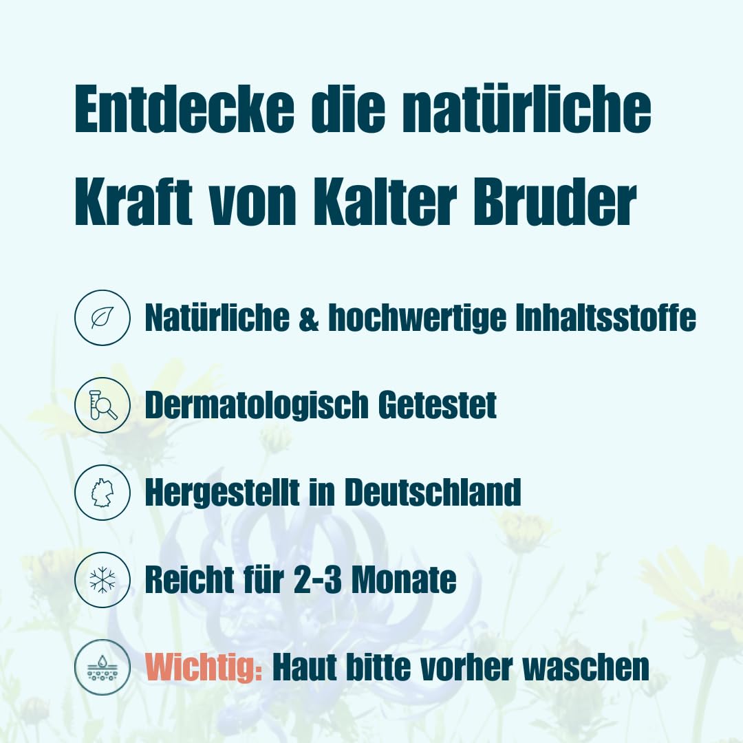 Kühlgel | Aloe Vera, Arnika & Menthol | 150 ml | Kühlend zieht schnell ein