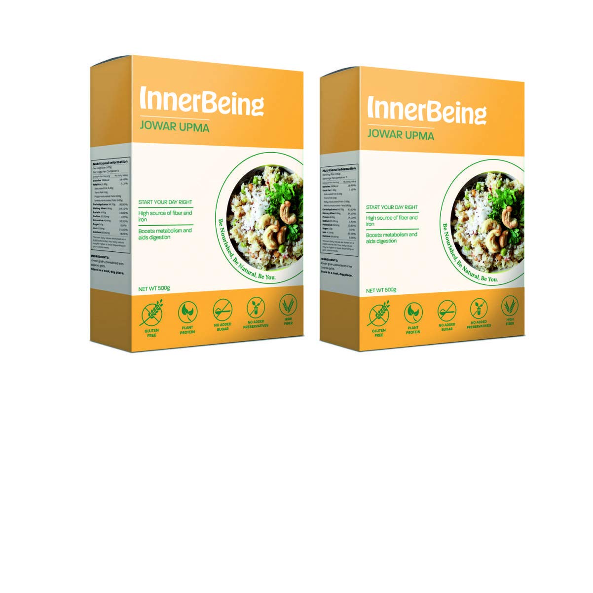 InnerBeing Jowar upma Pack of 2 (B088KLR6HF) Amazon Price History, Amazon Price Tracker