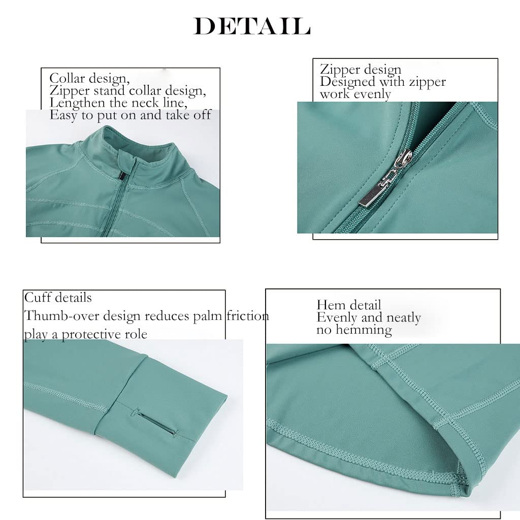 Damska Kurtka Treningowa 1/2 Zip, Bieganie Sportowej Marce Slim Fit Long Rleeve Joga Top Tops Dla Kobiet Biegających Koszule Kobiety Z Dziurą Kciuka