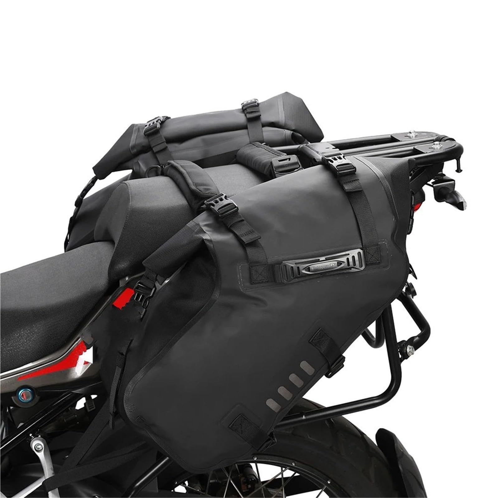 torba na siodełko motocyklowe Torba Motocyklowa Wodoodporna Uniwersalna Torba Motocyklowa Sakwa Torby Siodłowe Boczne Przechowywanie Widelec Bagaż Podróżny