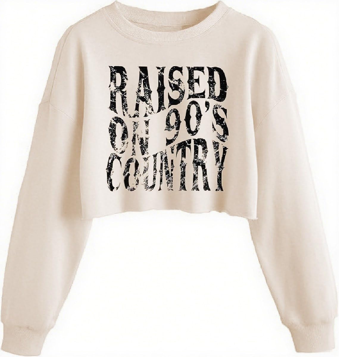Women's Crop Sweatshirt Funny Graphic Lantern Long Sleeve Pullover Holiday Casual Tops-image-41