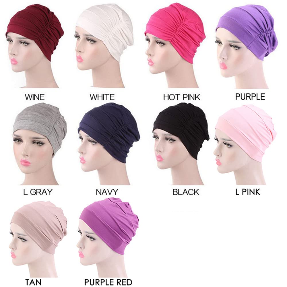 D'ÉCHARPE CHAPEAUX TURBAN Capuchon De Perte De Cheveux Chapeau Chimio